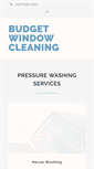 Mobile Screenshot of budgetwindowcleaning.com